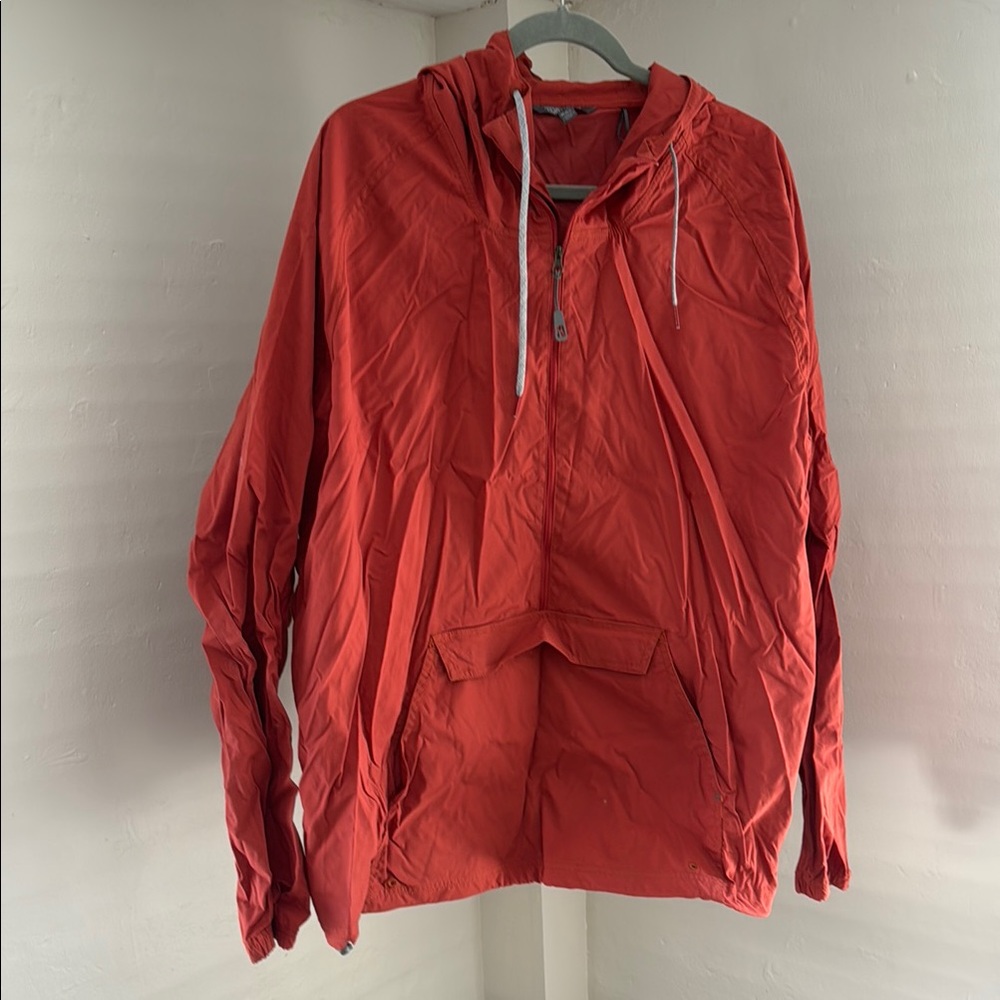 Men's Red Hooded Jacket